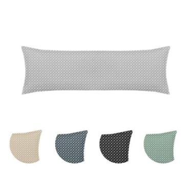Imagem de Fronha Body Pillow Toque Acetinado 40cm X 1,30m Altenburg, Rosa Lunar
