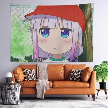 Imagem de Tapeçaria para pendurar na parede Kanna Kamui Anime Miss Kobayashi 100
