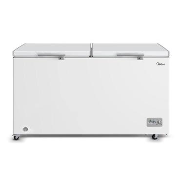 Imagem de Freezer Midea Horizontal 508L 2 Porta Branco 127V (MDRC698FZD011)