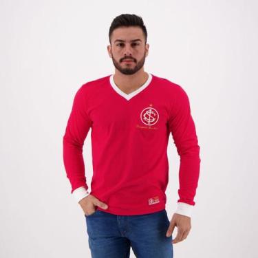 Imagem de Camisa Internacional Retrô 1975 Manga Longa - Retromania, M
