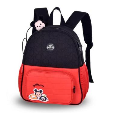 Imagem de Mochila Escolar Infantil Costas Disney Tsum Tsum Original Modelo:Minni