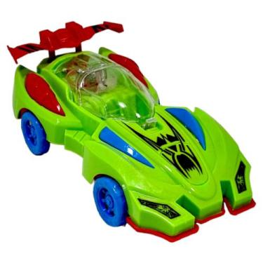 Imagem de Carrinho Brinquedo A Corda Com Led Luzes Anda Sozinho Rápido - Dony To