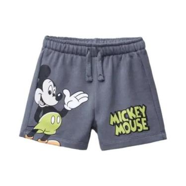 Imagem de Shorts De Verão Para Meninos Com Estampa Do Mickey Mouse, Roupas Exter