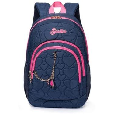 Imagem de Mochila Spector Escolar Reforçada Casual Espaçosa-Feminino