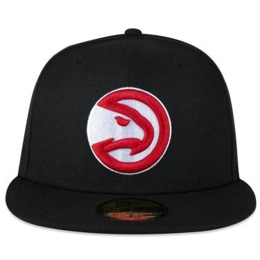 Imagem de BONÉ NEW ERA 5950 ATLANTA HAWKS NBI22BON071 PRETO-Masculino