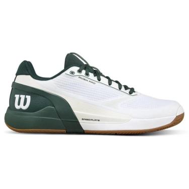 Imagem de Tênis Wilson Rush Pro 5 Branco e Verde Masculino-Masculino