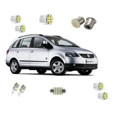 Imagem de Kit Lâmpadas Led Spacefox 2007 A 2009 Teto Placa Ré Farolete - AUTOVEX