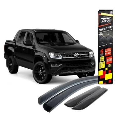Imagem de Calha De Chuva Defletor Amarok 2010/2016 4 Portas Tgpoli (22.015) - TG
