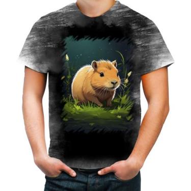Imagem de Camiseta Desgaste Capivara do Bem Animalzinho 19 - Kasubeck Store®, IN