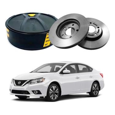 Imagem de Par Disco Freio Dianteiro Ventilado Sentra 2.0 2017 A 2020 - Fremax