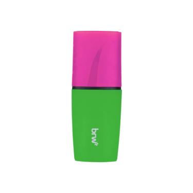 Imagem de Marca Texto BRW Mini Neon com Cheiro Rosa e Verde Morango Compacto 1 Unidade Rosa