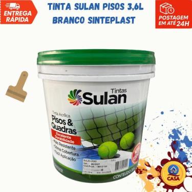 Imagem de Tinta Sulan Pisos 3,6l Branco Sinteplast - Sulan Tintas