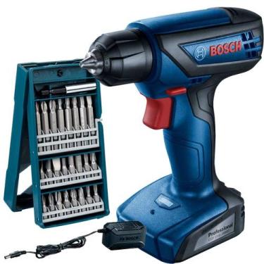 Imagem de Furadeira Parafusadeira 1/4" bateria 12V GSR 1000 Smart + Jogo de bits
