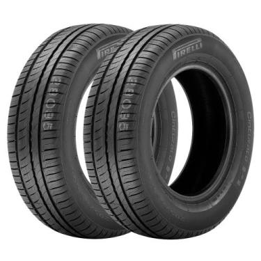 Imagem de Jogo 2 Pneus Pirelli Aro 15 Cinturato P1 (KS) 195-65R15 91H