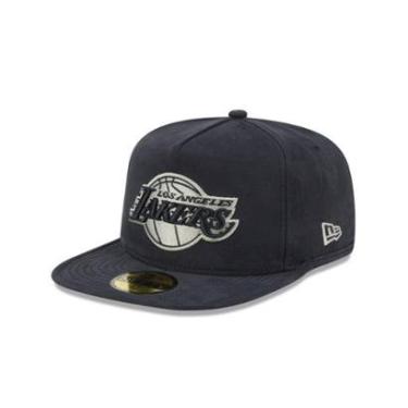 Imagem de BONE NEW ERA 59FIFTY A-FRAME LOS ANGELES LAKERS NBA PRETO-Masculino