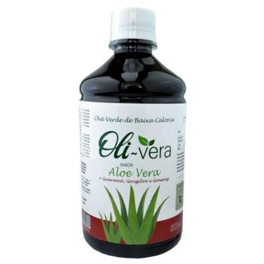 Imagem de Suco de Babosa (Aloe Vera) 500ml - Sabor Guarana - Olivos, 500ml