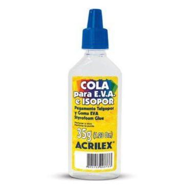 Imagem de Cola para EVA e Isopor - Acrilex, transparente