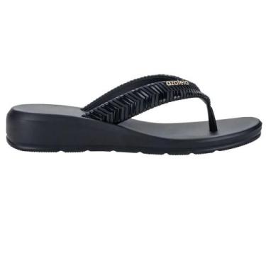 Imagem de Tamanco Feminino Azaleia Lizi, Preto, 36
