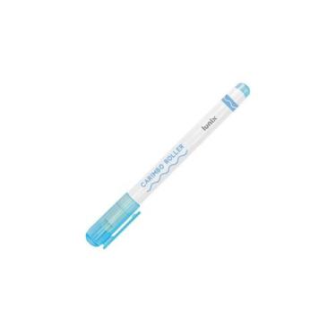 Imagem de Carimbo Roller Lunix Tilibra, Azul