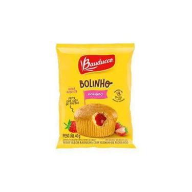 Imagem de Bolinho Baunilha com Morango C/16 40G - Bauducco