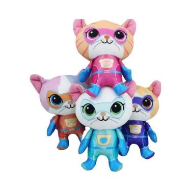 Imagem de Brinquedos De Pelúcia Anime Super Macios Em Azul, Verde E Amarelo, Gat