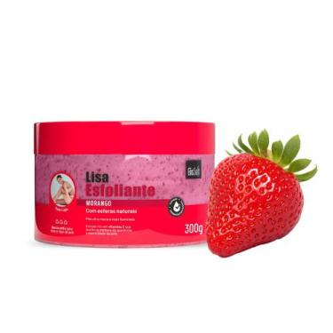 Imagem de Creme Esfoliante Corporal e Rosto Morango Esfoliação para Corpo Pés 30