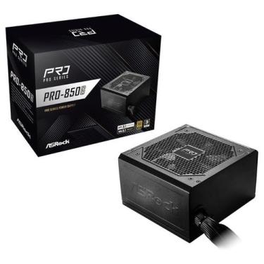 Imagem de Fonte ASROCK PRO 850W 80 PLUS GOLD ATX 3.1 - PRO-850G