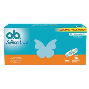 Imagem de Absorvente Interno OB Sempre Livre ProComfort Super 16 unidades