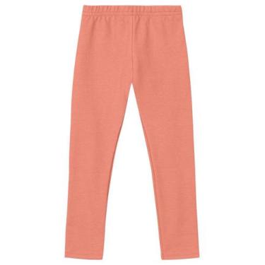Imagem de Calça legging básica infantil menina em molecotton Brandili - 1, Rosa,