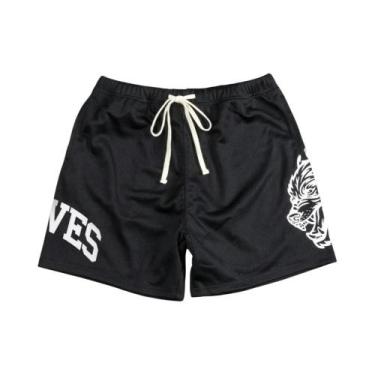 Imagem de Shorts De Corrida Masculinos De Secagem Rápida Para Aventura, Fitness 