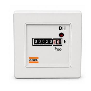 Imagem de Contador Eletromecânico de Horas DH 220Vca 7 Dígitos Coel