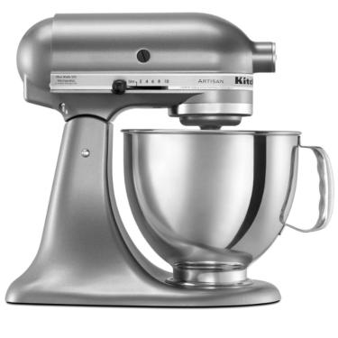 Imagem de Batedeira Planetária Stand Mixer Kitchenaid KEA33DS 4,8L 275W 10 Velocidades Contour Silver 110V