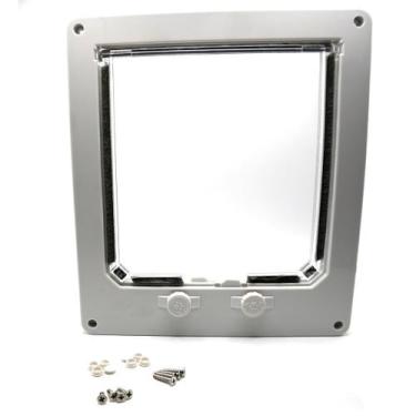Imagem de Porta para Pets Padrão com Aba Flexível Transparente e Vedações Contra