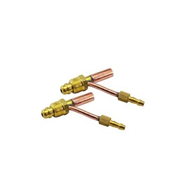 Imagem de RIVERWELD Cabo macho de 1,58 cm (5/8") -18 e conector de cabo separado a gás TIG serve para tocha de solda WP26 TIG, pacote com 2