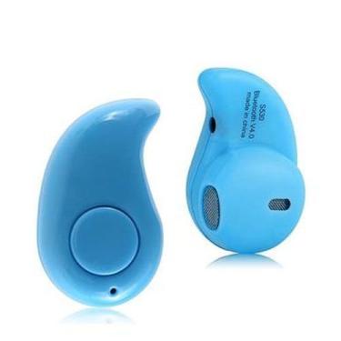 Imagem de Mini Fone de Ouvido Bluetooth Atende Ligacao AZUL