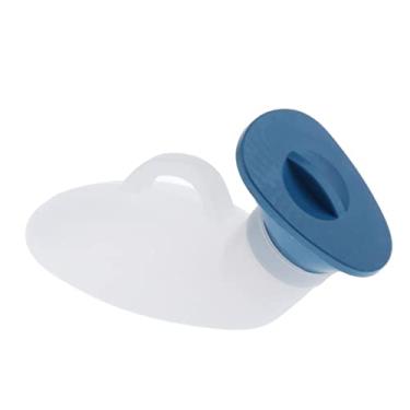 Imagem de dailymall Balde de vaso sanitário masculino de emergência de 800 ml para geleia de trânsito