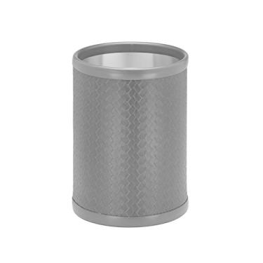 Imagem de Kraftware Cesto de lixo redondo Grant Signature Home San Remo Eclipse, 27,3 cm, preto