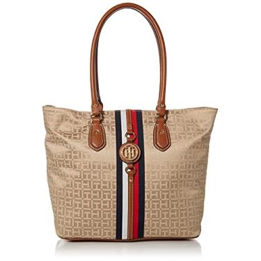Imagem de Tommy Hilfiger Bolsa feminina Jaden Plus, Tommy Cognac, One Size, Bolsa de viagem Jaden