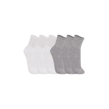 Imagem de Kit 6 pares Meia Sport Cano Medio Trifil 8720.