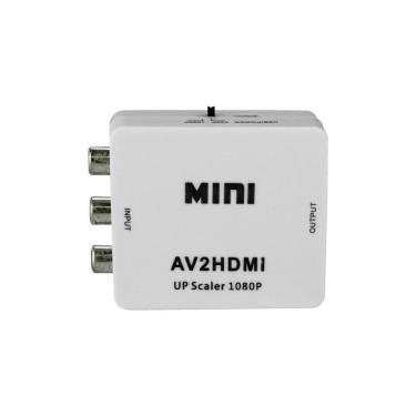 Imagem de Conversor De Vídeo Global Ad0267 Rca Av Para Hdmi Av2 Hdmi
