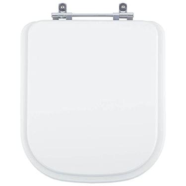 Imagem de Assento Sanitário Poliéster Unic Branco para vaso Deca 1.6gpf 6lpf