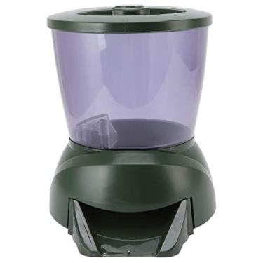 Imagem de Alimentador automático de peixes 3,8 L, alimentador automático de peixes, alimentador automático para lagoa, alimentador automático de peixes para férias de fim de semana