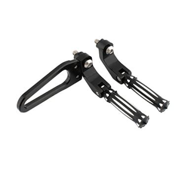 Imagem de FINMOKAL Par De Apoio Para Os Pés Traseiro Da Motocicleta Apoio De Pé Pedal Suporte Para BMW R18 Tipo B