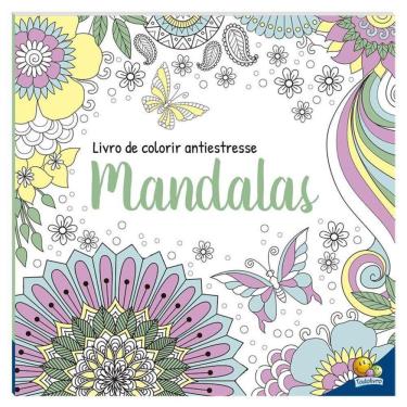Imagem de Livro De Colorir Antiestresse - Mandalas