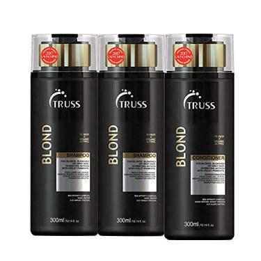 Imagem de Truss Blond 2 Shampoos 300ml + 1 Condicionador 300ml