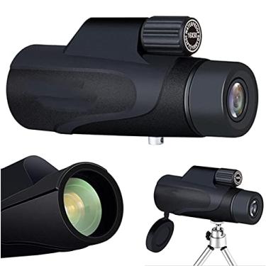 Imagem de Telescópio Monocular, 16x55 Monocular Dual Focus Optics Zoom Telescope, Waterproof Monocular com Durable and Clear FMC BAK4 Prism Dual Focus for Bird Watching