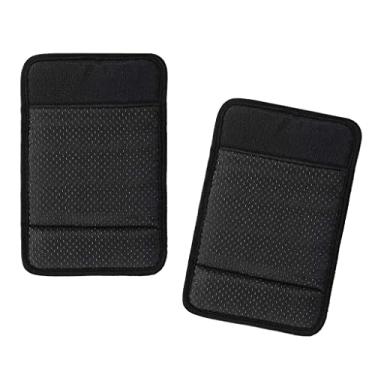 Imagem de SDENSHI Pacote com 2 capas de apoio para mão do andador, almofada macia e confortável para andador, andador, andador, com muleta, cadeira de rodas, acessório antiderrapante e respirável para mobilidade