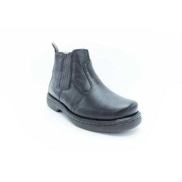 Imagem de Sapato Pipper Masculino Soften Boots 55251n9 Cano Alto - Preto-Masculino