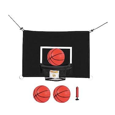 Imagem de Fancyes Cesta de para trampolim indoor esportes ao ar livre trampolim acessórios materiais macios brinquedo crianças jardim jogando presentes, estilo e