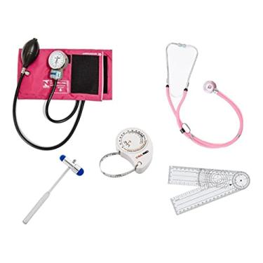 Imagem de Kit Acadêmico Para Estagio De Fisioterapia Completo P.A.MED - Cores (Rosa)